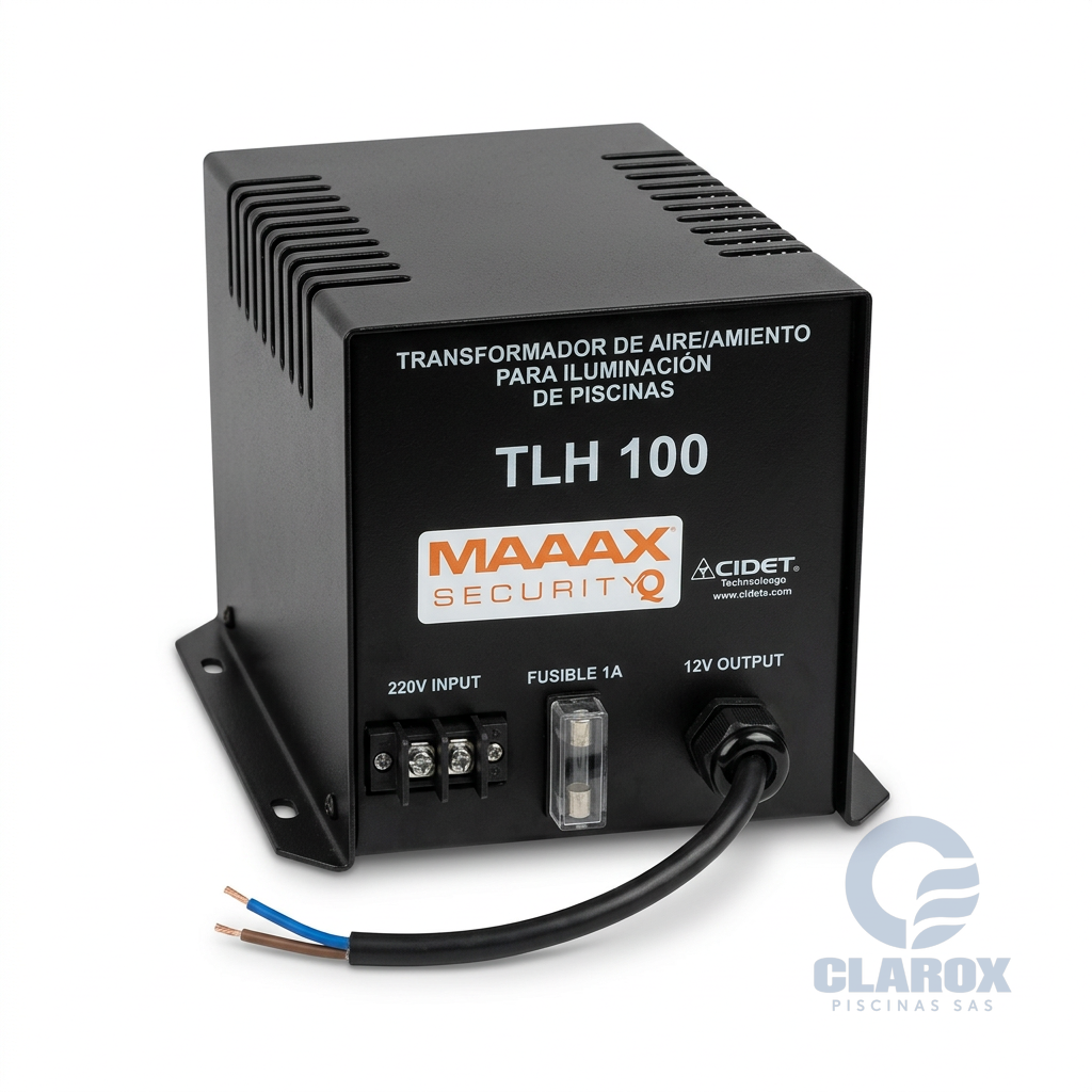 Transformador TLH con caja y fusible