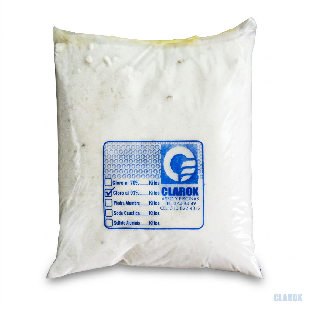 Cloro Clarox Piscinas 90%