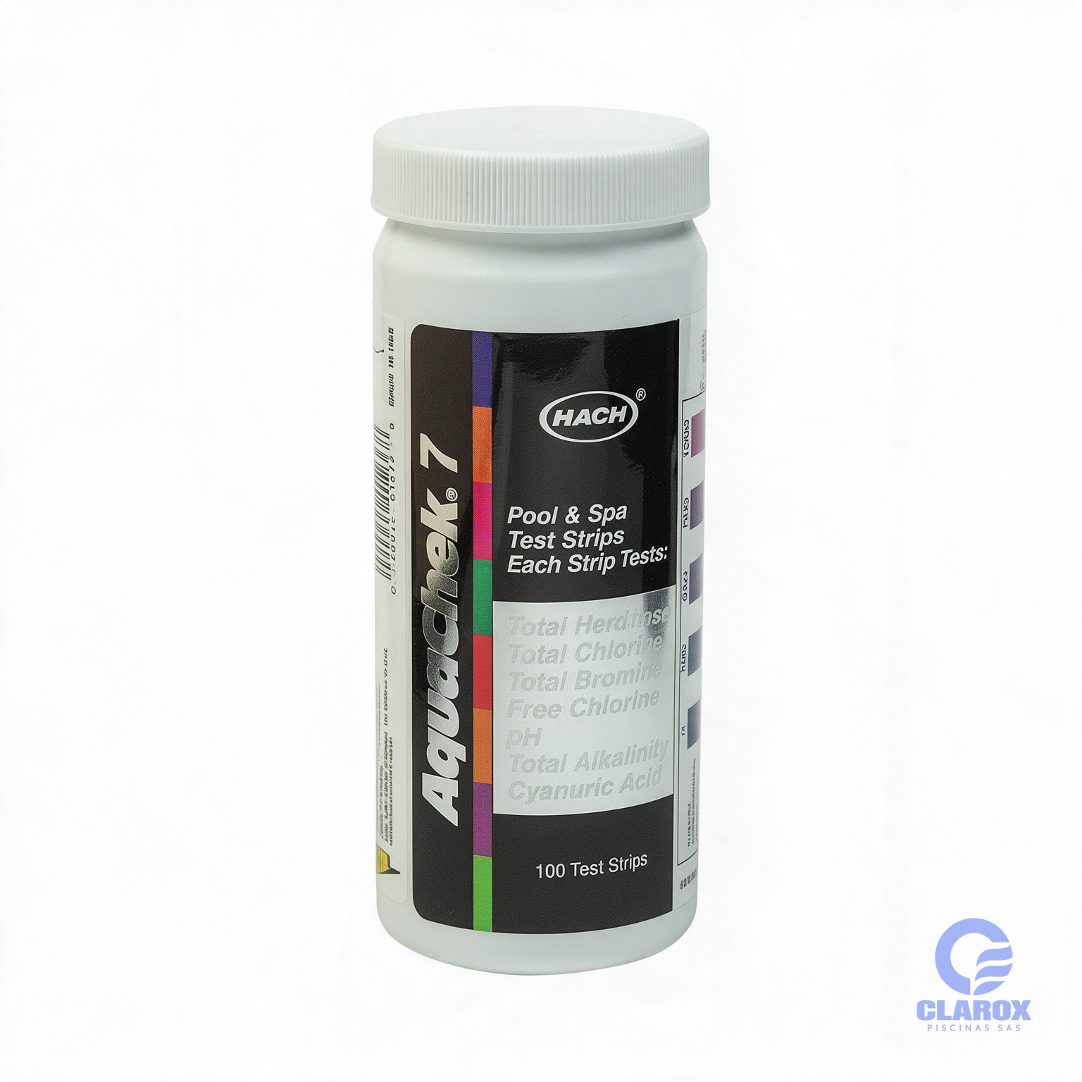 Tirillas AquaChek 7 en 1 (100 tirillas)