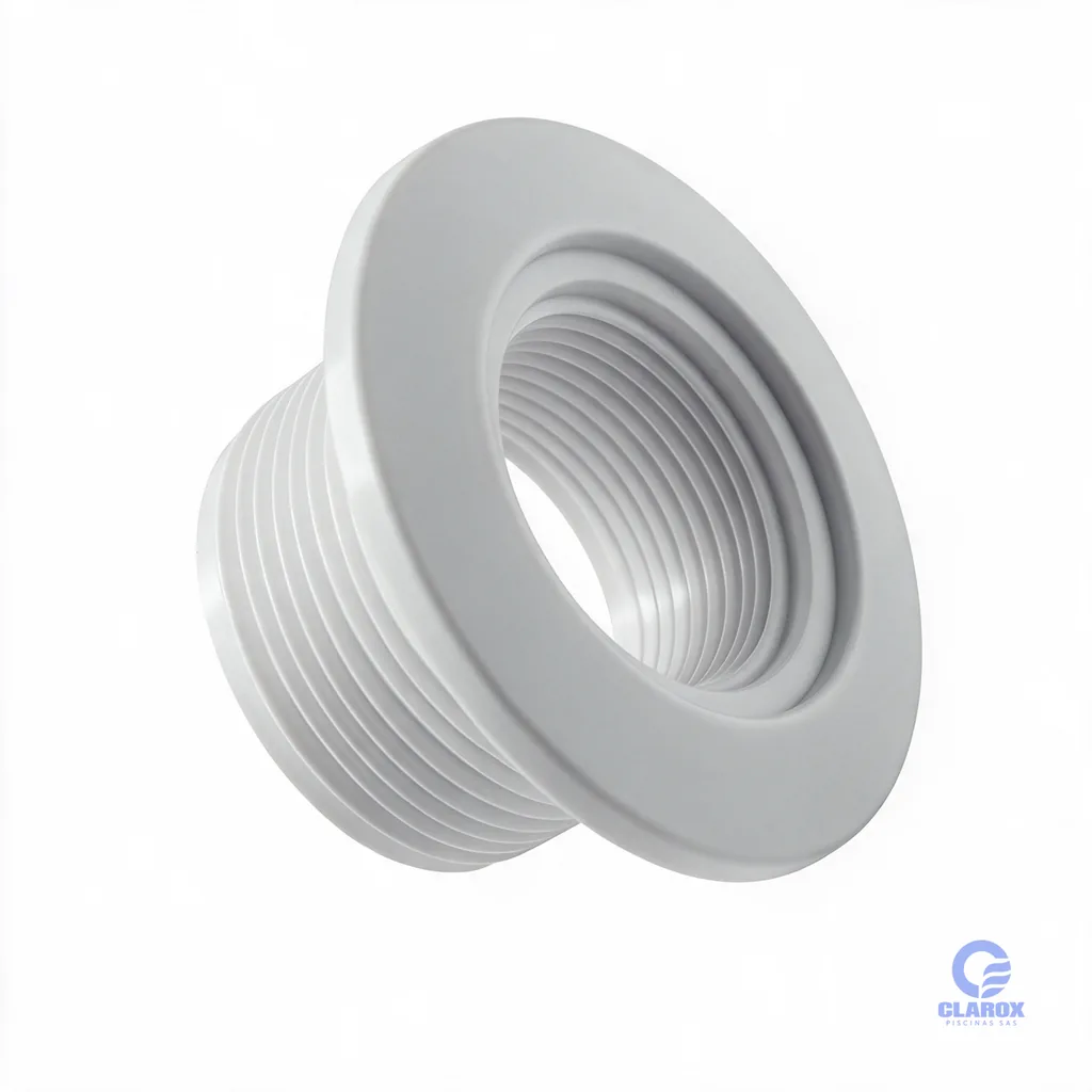 Boquilla de succión roscada por ambos lados 1.5"/2"