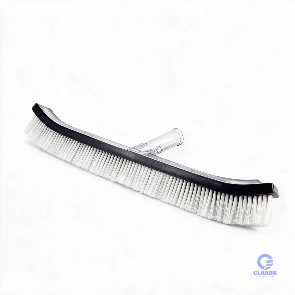 Cepillo mix nylon-acero de lujo 18"