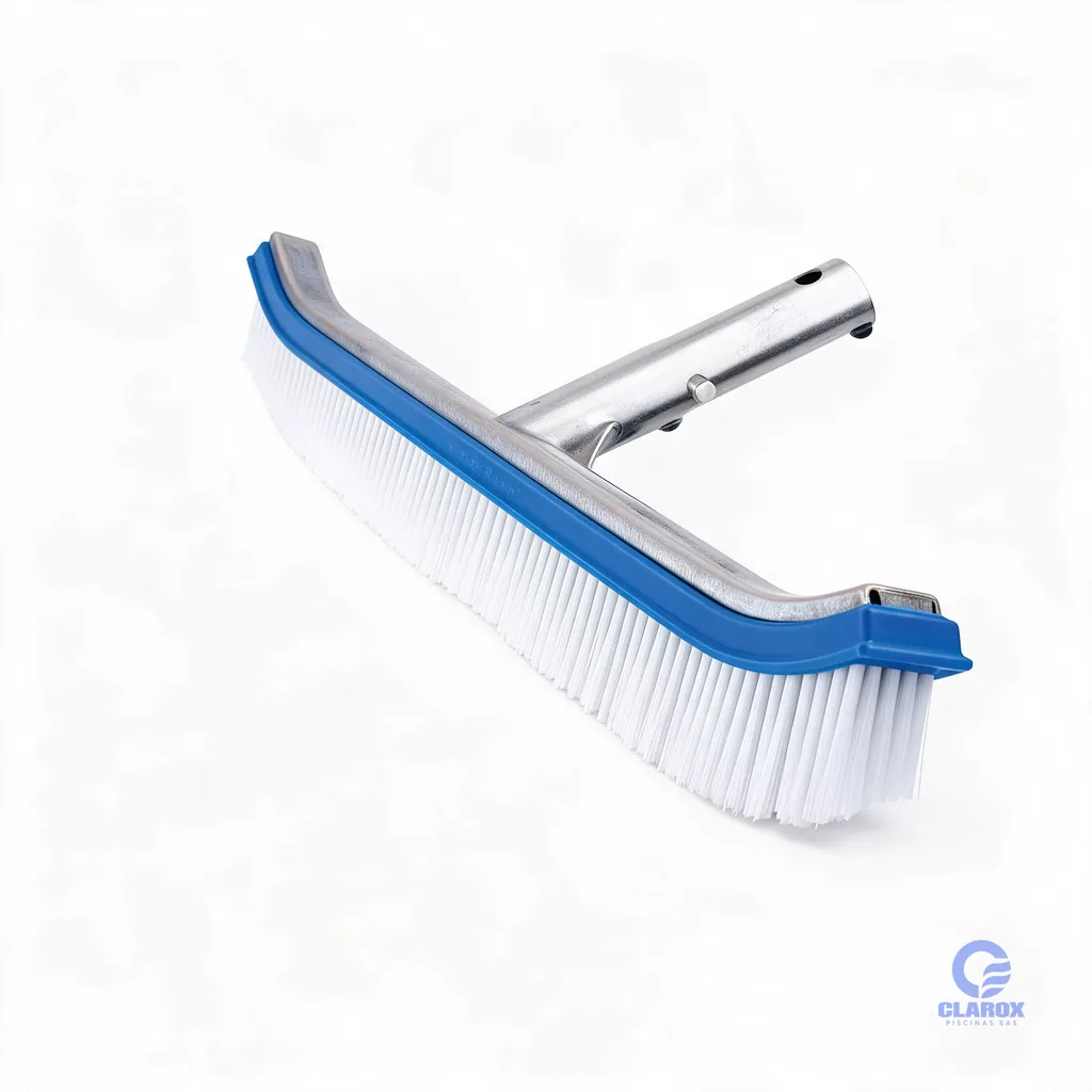 Cepillo cerda nylon 18" con refuerzo en aluminio