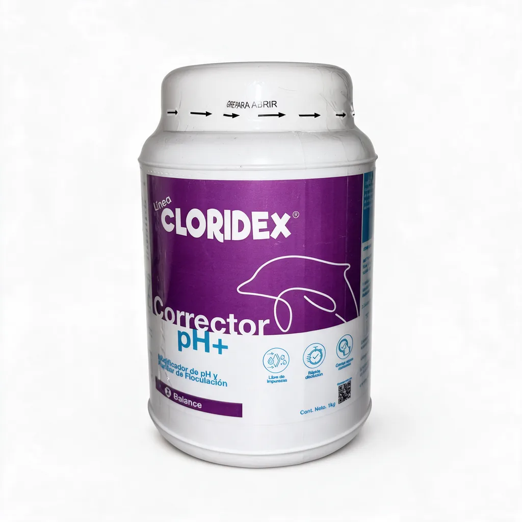Elevador de pH Cloridex Corrector pH+