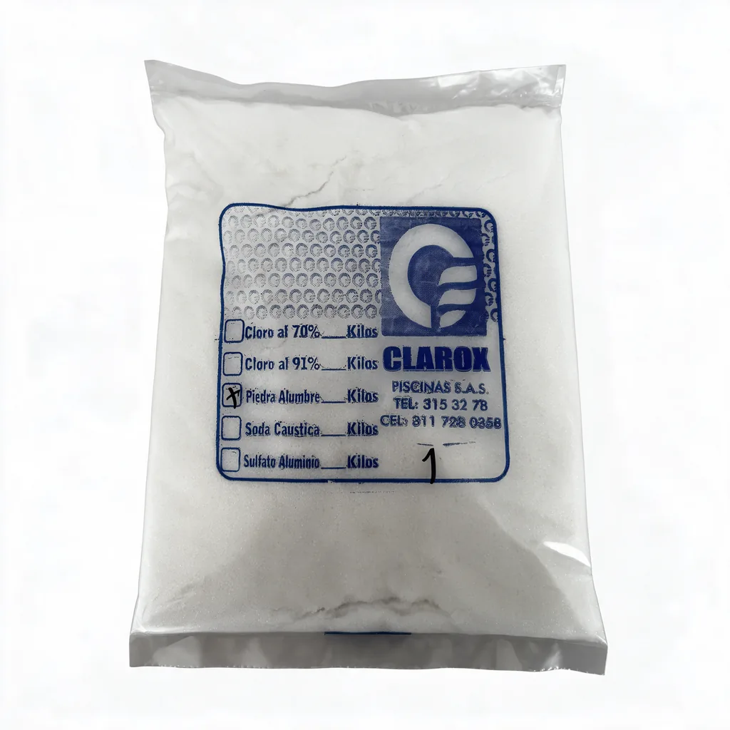 Piedra alumbre Clarox Piscinas