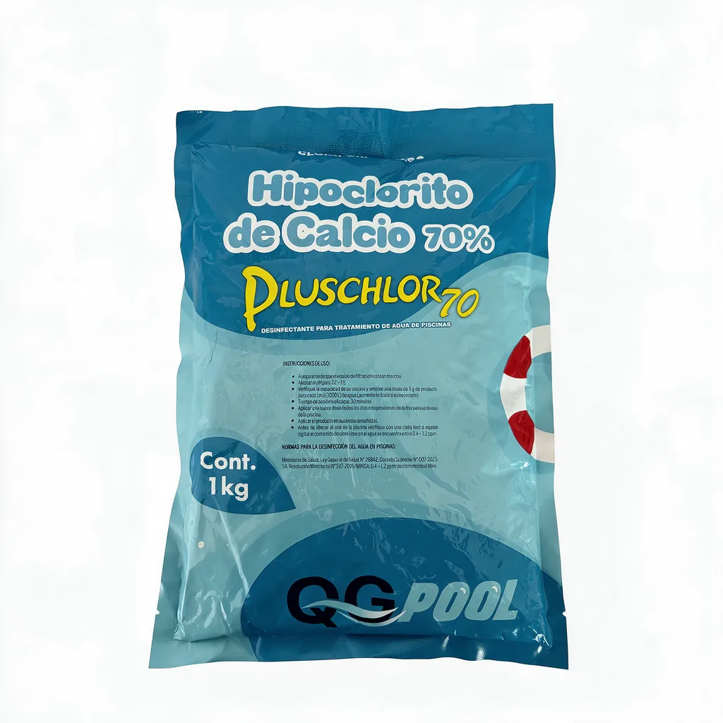 Hipoclorito de calcio 70% Pluschlor 70