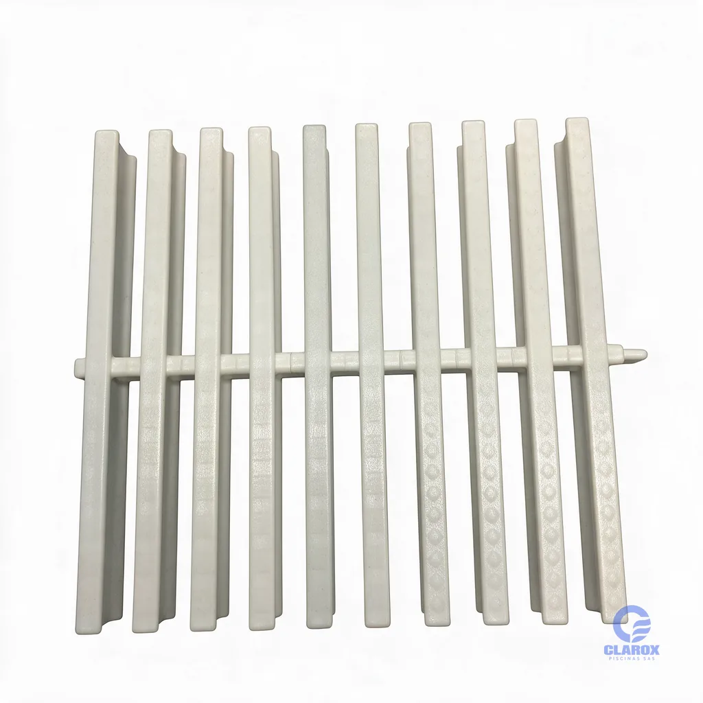 Rejilla perimetral 24.5 cm (1 m = 39 piezas)
