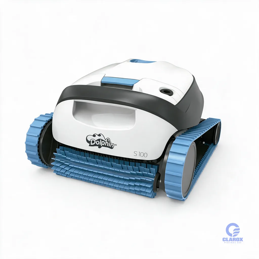 Robot limpiador de fondos y paredes Dolphin