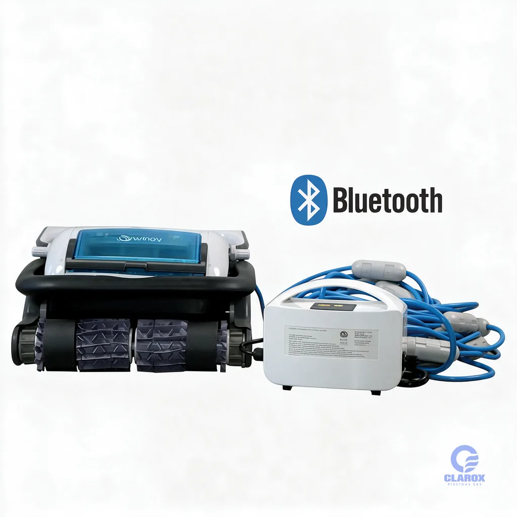 Robot limpiador Raptor (Bluetooth, control desde el celular)